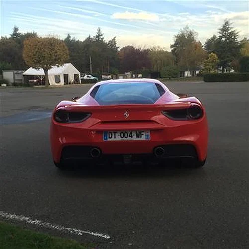 Photo : Baptême en Ferrari F488 GTB sur le Circuit de Dreux