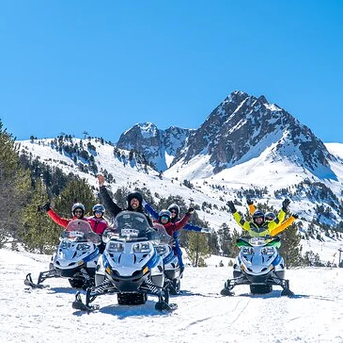 Activité : Randonnée en Scooter des Neiges près d'Ax-les-Thermes