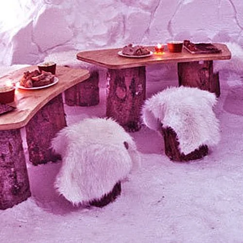 Activité : Diner dans un Igloo aux Arcs