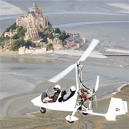 Activité : Vol en ULM Autogire - Baie du Mont-Saint-Michel