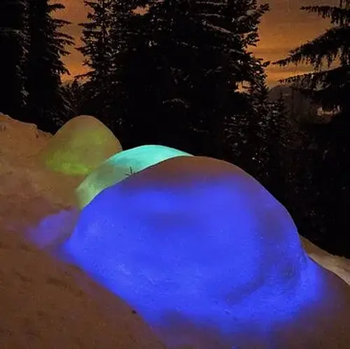 Activité : Randonnée Raquette et Soirée en Igloo à Courchevel
