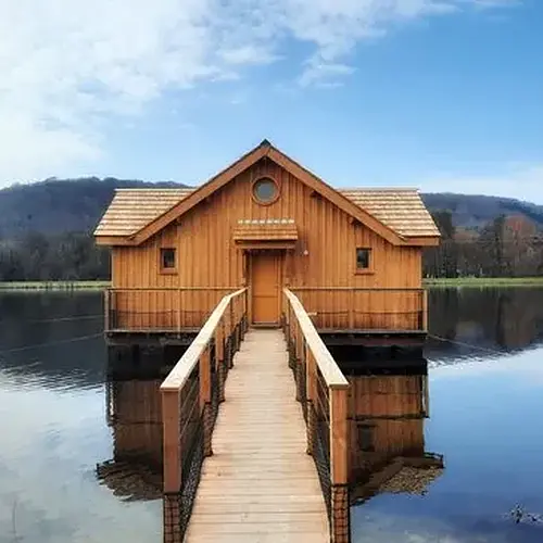 Nuit en Cabane Flottante avec Spa en Baie de Somme à Beauchamps