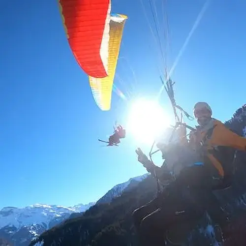 Photo : Baptême en Parapente à Samoëns - Vallée du Giffre
