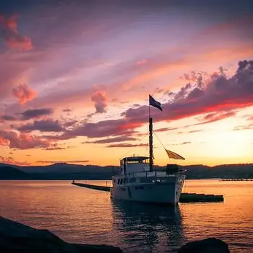 Balade en Bateau au Coucher du Soleil à Palavas-les-Flots à Palavas-les-Flots