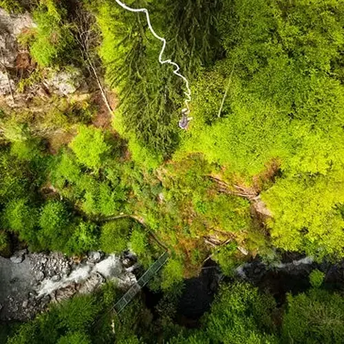 Activité : Saut à l'élastique à Saint-Gervais face au Mont-Blanc