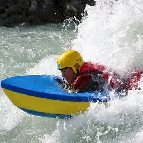 Activité : Descente Sportive en Hydrospeed sur la Durance à Embrun