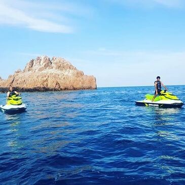 Randonnée En Jet Ski à Palombaggia Porto Vecchio Corse Du Sud