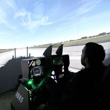 Simulateur de Vol en Avion de Chasse F16 près de Toulouse